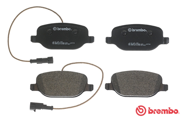 A.B.S. P 23 166 BREMBO Bremsbelagsatz, Scheibenbremse